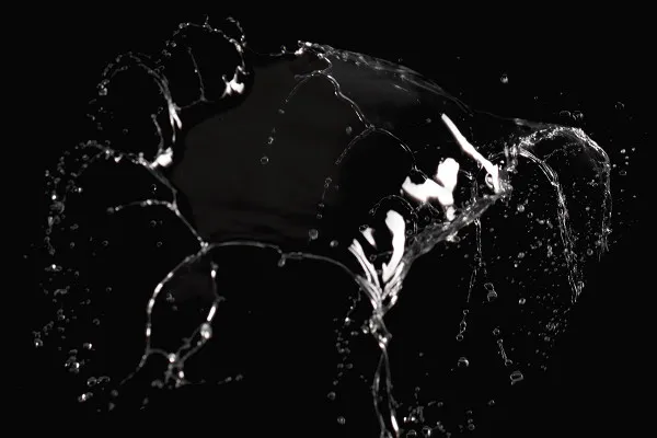 High-resolution images, textures & overlays: water splashes & water droplets 5