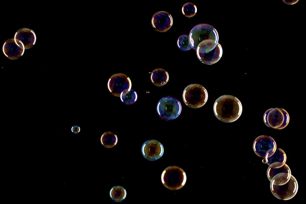 Images, textures et superpositions de haute résolution : bulles de savon 5