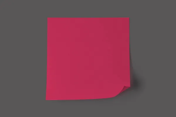 Post-its and sticky notes: photorealistic templates - Version 05