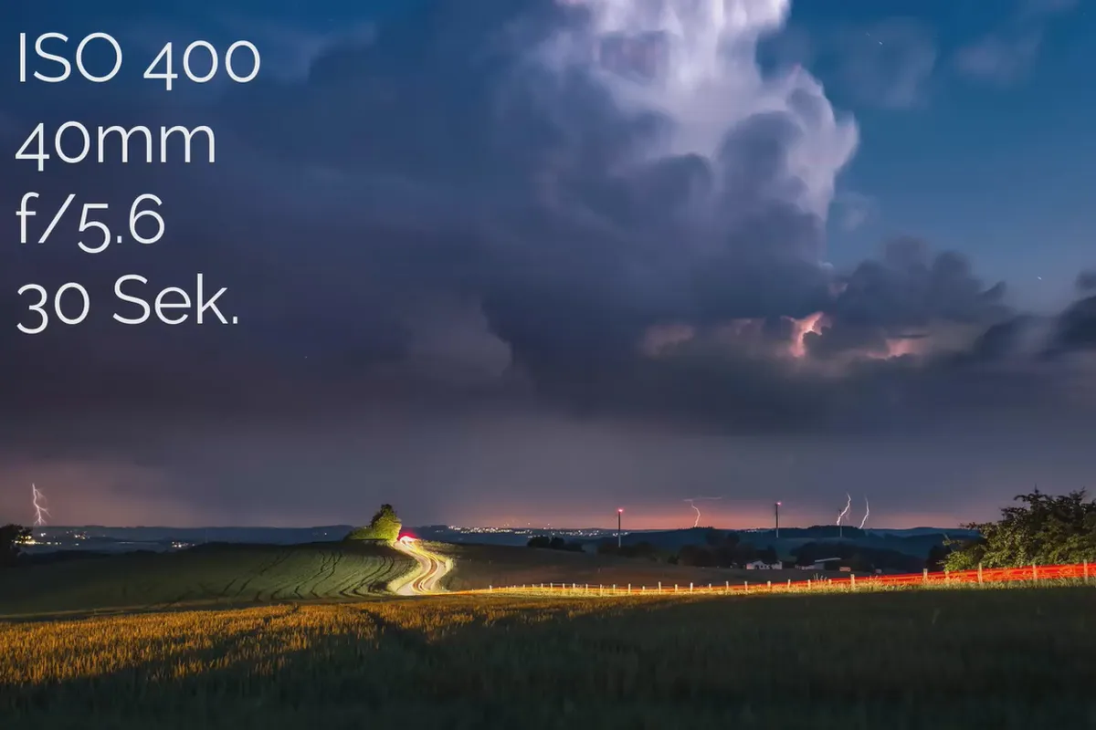 Langzeitbelichtungen von A bis Z: 1.6 Gewitter fotografieren