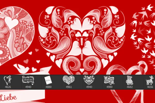 Das große Pinsel-Paket – Liebe und Romantik 6