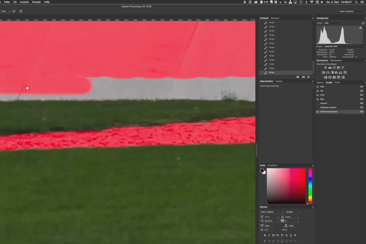 Architectuurfotografie: Fine-Art beeldbewerking - 2.4 Selecties maken en opslaan.