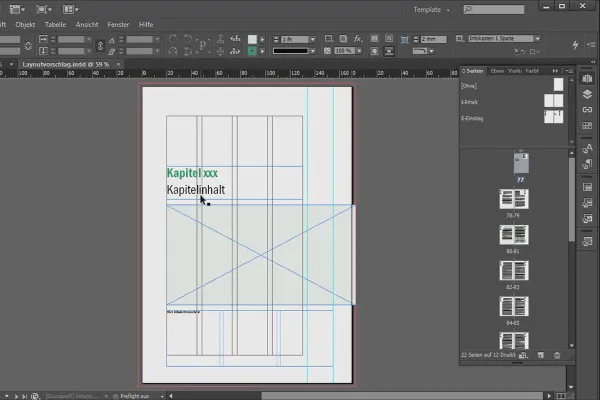 Großprojekte in Adobe InDesign - 2.05 - Eine weitere Musterseite basierend auf der bestehenden anlegen
