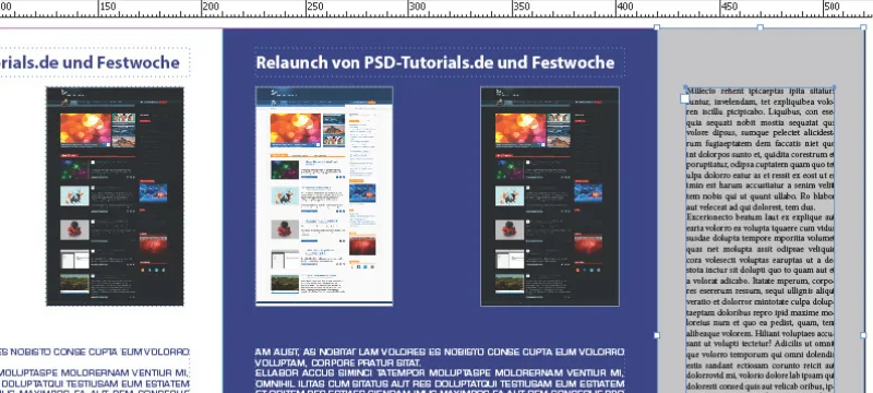 "InDesign" puslapio įrankis
