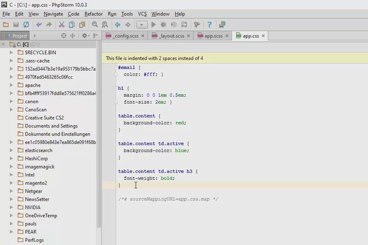 Modern CSS with Sass - 06 The nesting principle