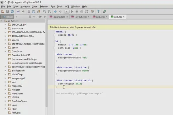 Moderno CSS con Sass - 06 Il principio del nesting