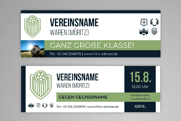 Ontwerpsjablonen voor jullie sportclub - Deel 1: Banier voor boardingreclame