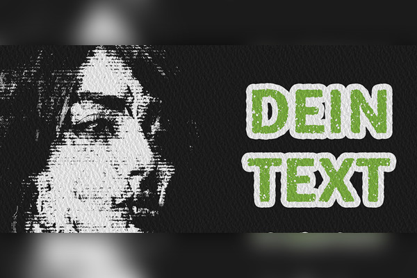 Effet Photoshop pour les photos : look grunge avec des rayures