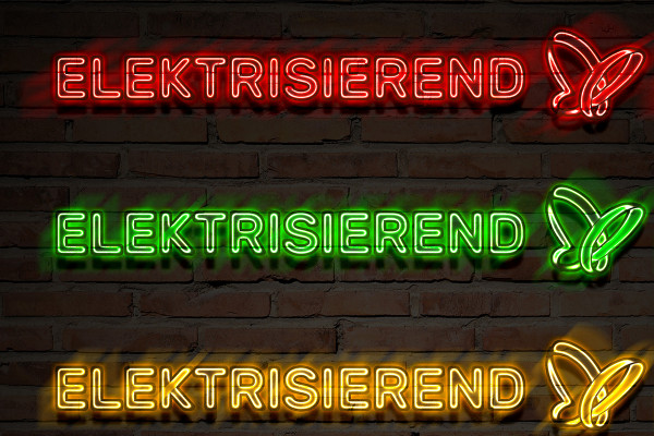 Estilos de neón para Photoshop: Resplandor de color