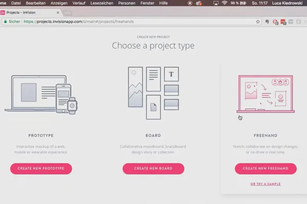 Sketch-tutorial: 1.7 InVision.