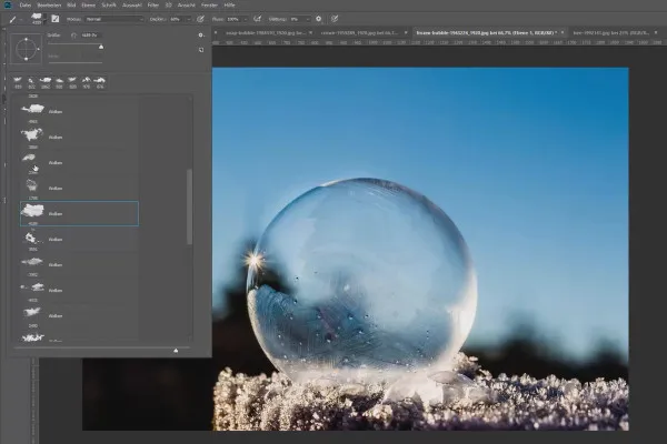 The ultimate brush training: 1.7 Cloud brushes in use while maintaining authenticity