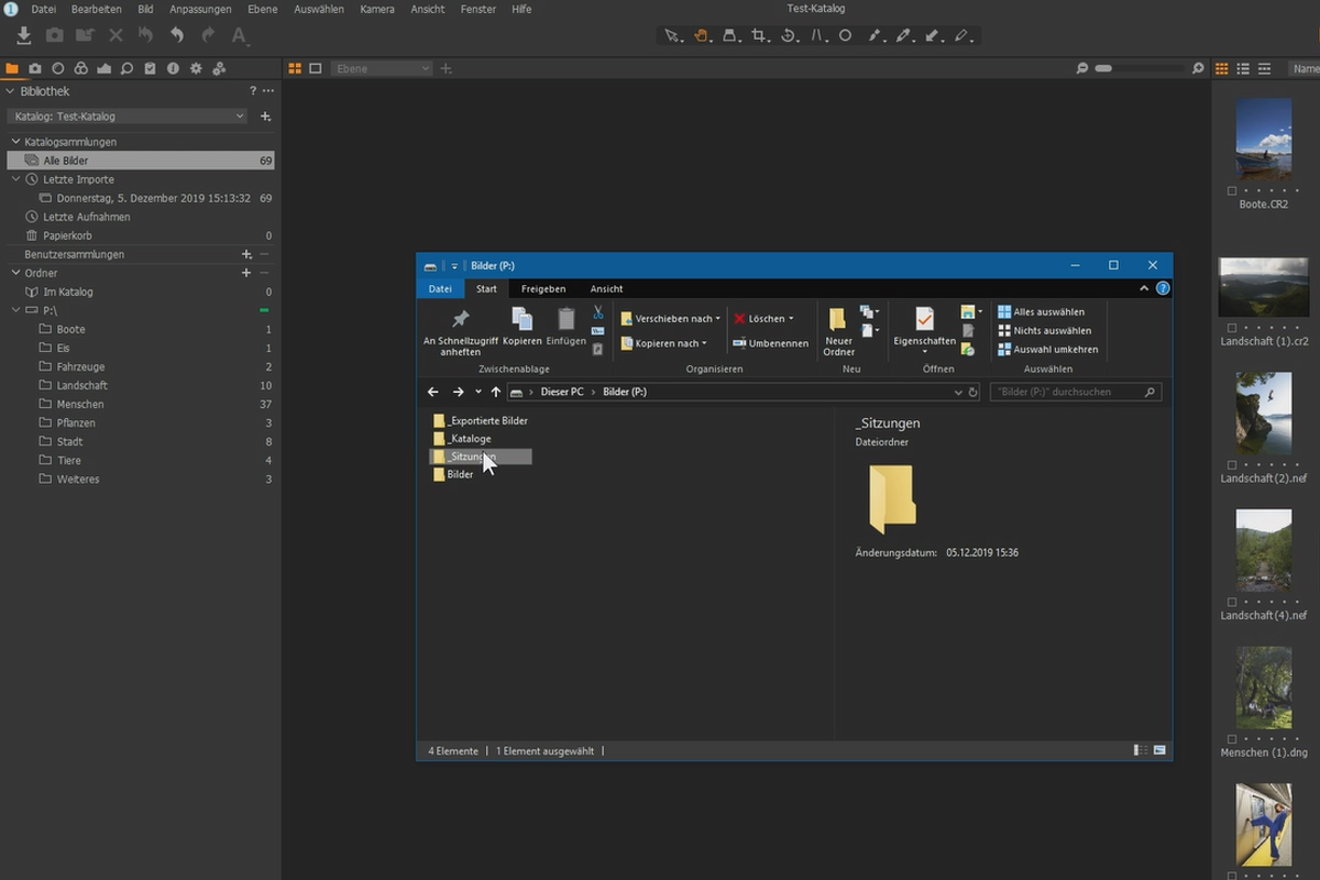 Capture One Pro-Tutorial: 2.1 | Catalogi en Sessies