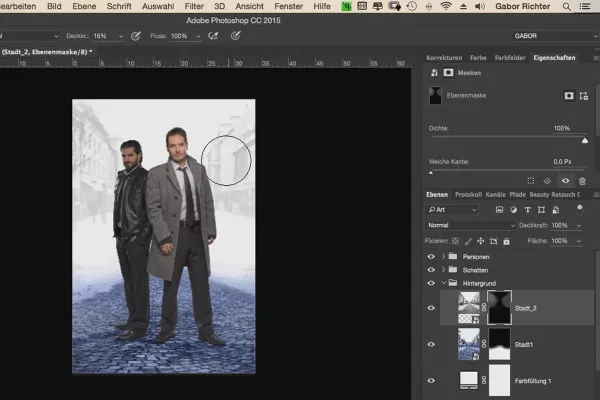 Der Krimilook – Workflow in Photoshop – 07 Nebel