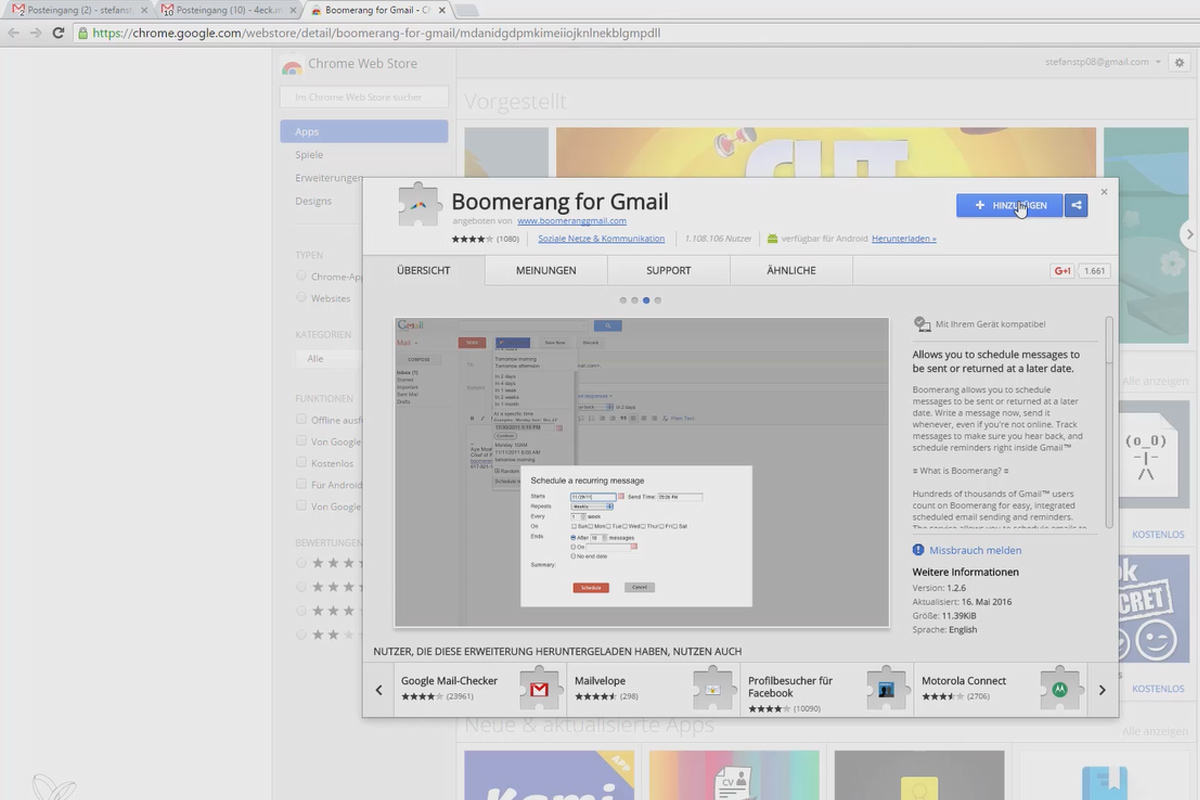 More productive in Google Mail - The best tricks - 07 Sending delayed emails - how to do it