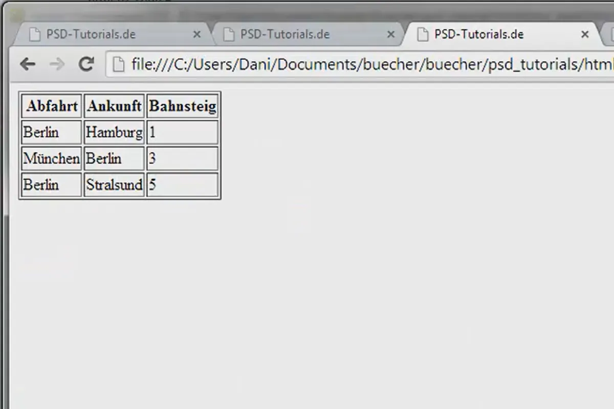 HTML & CSS voor beginners (Deel 07): Tabellen (01)