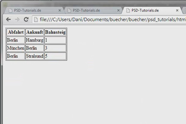 HTML & CSS pour Débutants (Partie 07): Tableaux (01)