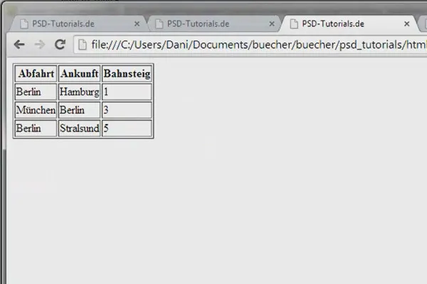 HTML & CSS voor beginners (Deel 07): Tabellen (01)