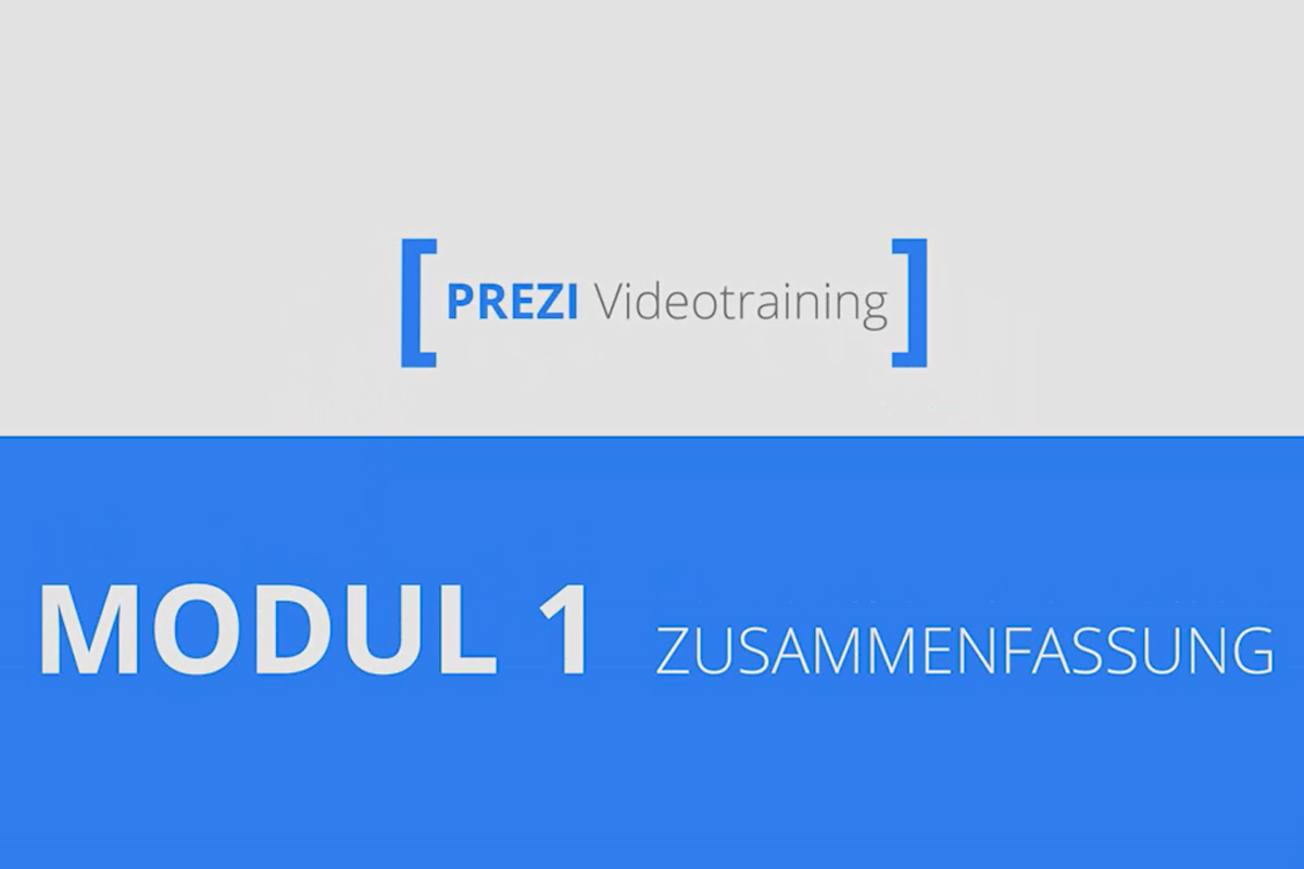 Prezi pour débutants - Des présentations qui inspirent - 1.6 Résumé
