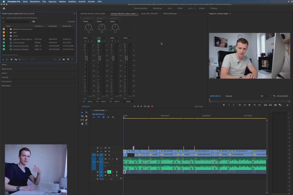 Premiere Pro CC Öğretici: 2.3 | Arayüz