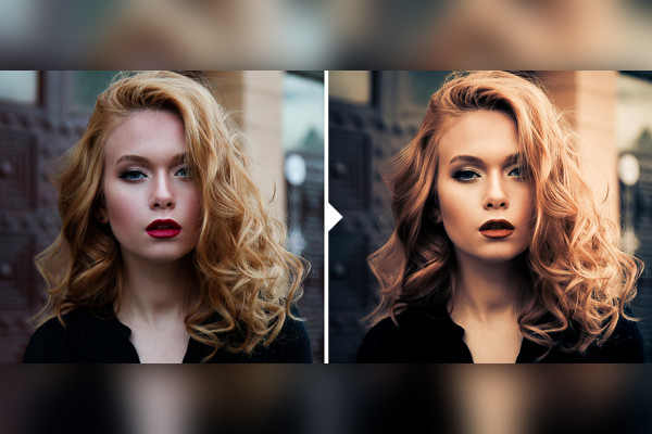 Mørk Fantasy-preset for Lightroom og Camera Raw: 06 | Orange Wakeup