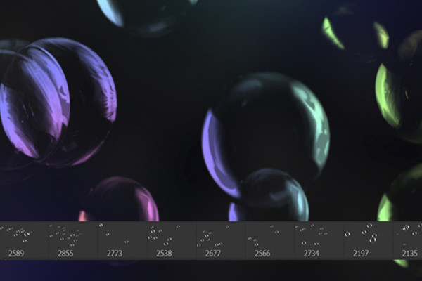 Photoshop ve benzeri programlar için fırçalar: Sabun balonu resimleri 2