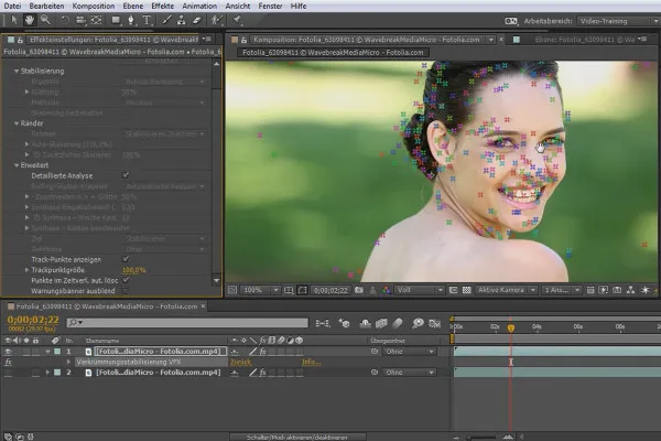 크리에이티브 클라우드의 새로운 기능: After Effects CC (2015) - 왜곡 안정화 VFX