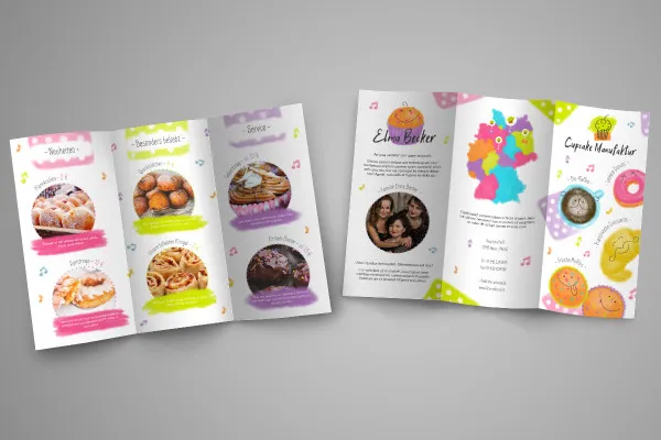 Design templates for flyers and folders - Version 7