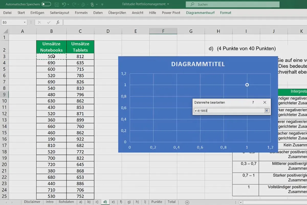 Statistik mit Excel: 2.5 Korrelationsanalyse in Excel (Teil 2)