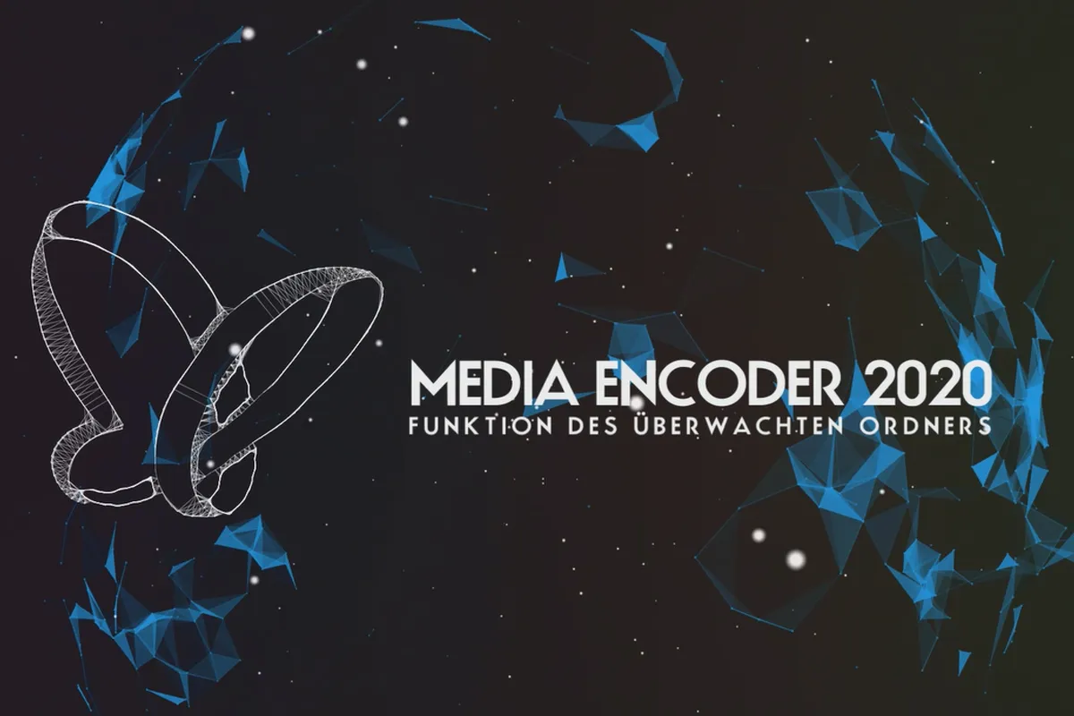 Adobe Media Encoder 2020 (Oktober 2020): Funktion des überwachten Ordners