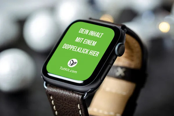 Photoshop-Mockup-Vorlage für eine Uhr, Apple Watch – Version 6