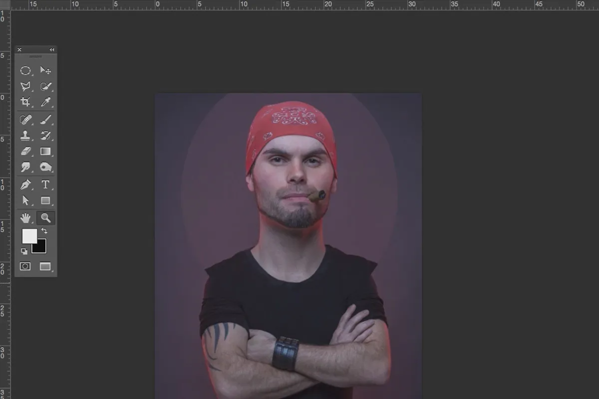 Komiksų stilius: Karikatūros mokymas „Photoshop“ – 2.3. Galvos padidinimas.