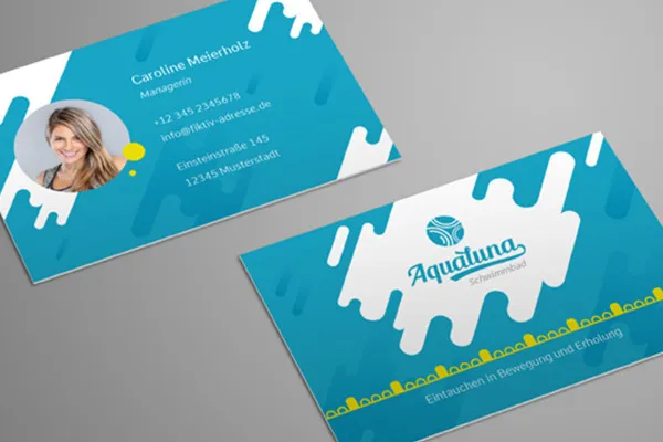 Design templates for business cards - Version 7