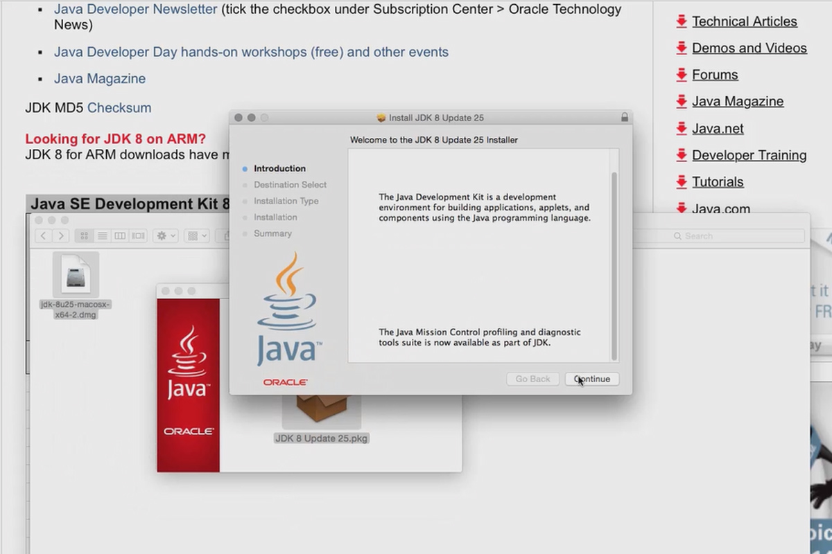 Java aloittelijoille - 2.2 JDK:n asentaminen