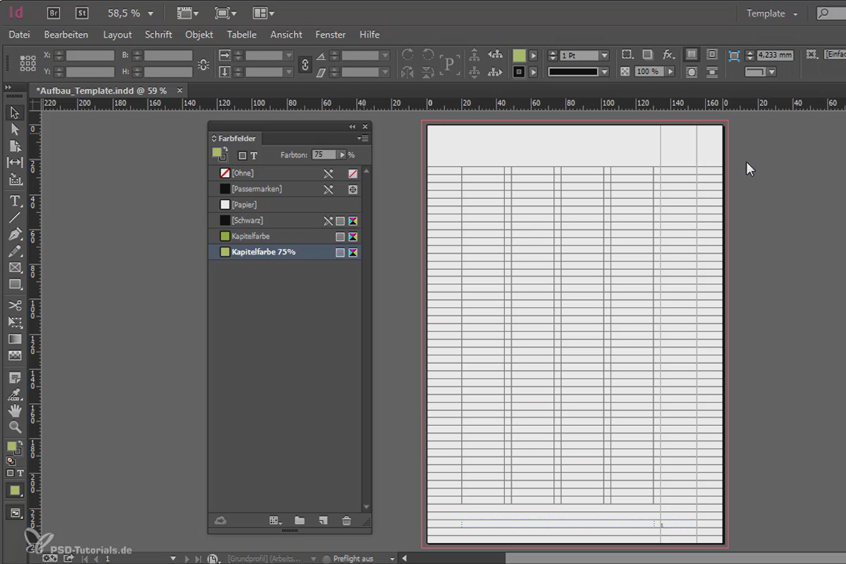 Grandes proyectos en Adobe InDesign - 2.06 - Crear muestras de color