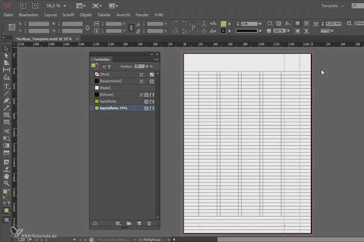 Великі проекти в Adobe InDesign - 2.06 - Створення кольорових полів