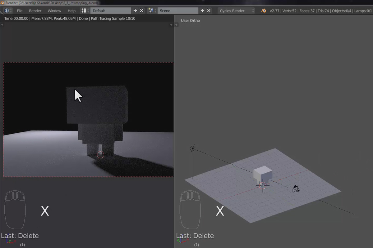 Blender'e yeni başlayanlar için pratik eğitim - 2.4 Cubecraft karakteri: Aydınlatma