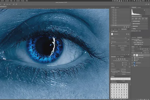 Postere de film populare și efecte de cinema în stilul Game of Thrones: 7 Editare în Photoshop - ajustări finale