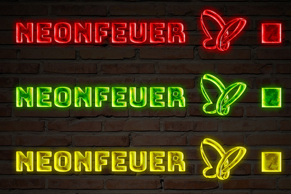 Estilos de neón para Photoshop: variaciones fluorescentes
