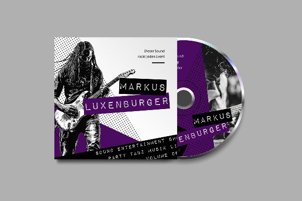 Müzisyenler ve Gruplar için Tasarım Şablonları – Cilt 1: CD Kapağı, CD Etiketi