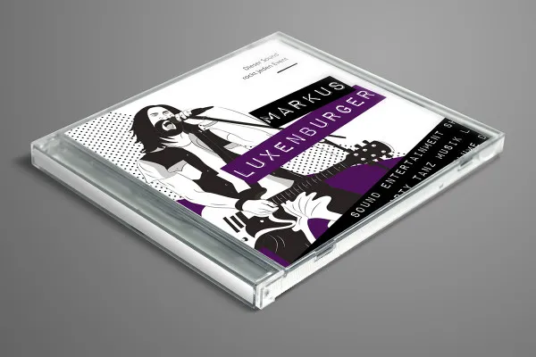 Design-Vorlagen für Musiker & Bands – Vol. 1: CD-Cover, CD-Label