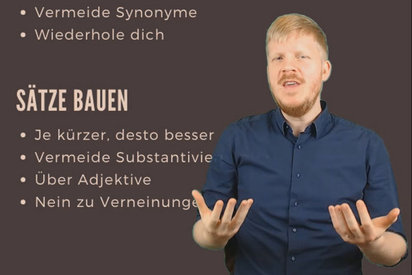 Imparare a scrivere testi: 3.1 Costruire frasi