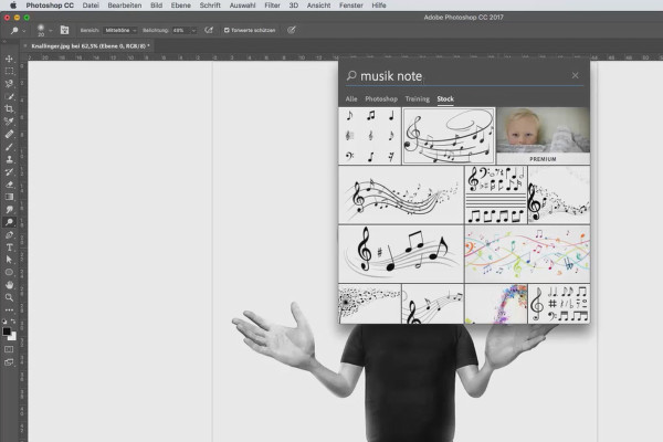 Photoshop para principiantes e intermedios - 1.8 Búsqueda