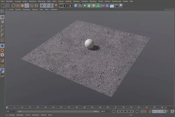 Poradnik Cinema 4D "Underground": 2.2 Materiał RDT