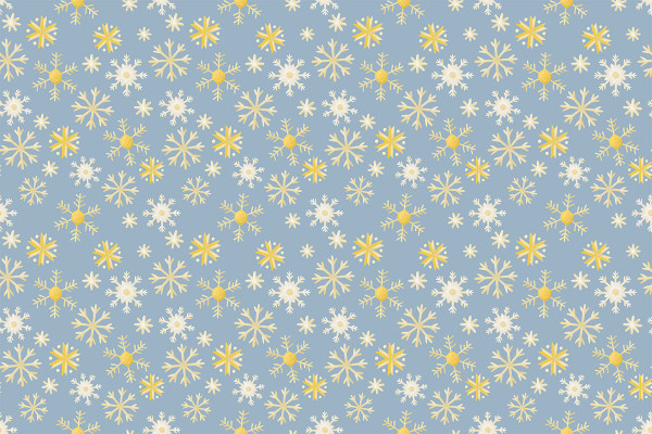 Christmas illustrations, pattern: snowflakes