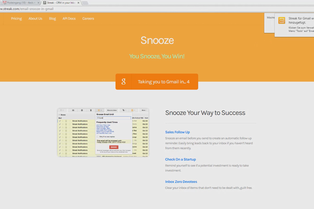 More productive in Gmail - The best tricks - 08 Make unread emails reappear later