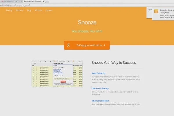 Più produttivo in Google Mail - I migliori trucchi - Far riapparire le mail non lette più tardi.
