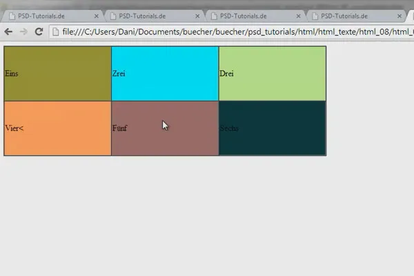 HTML & CSS voor beginners (Deel 08): Tabellen (02)