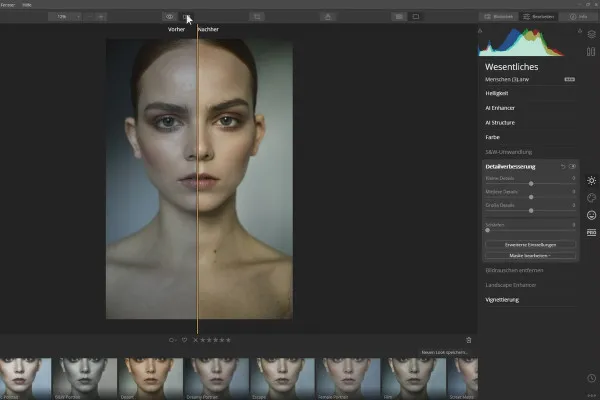 Skylum Luminar 4-tutorial: 1.8 | Forstå og anvende skabeloner
