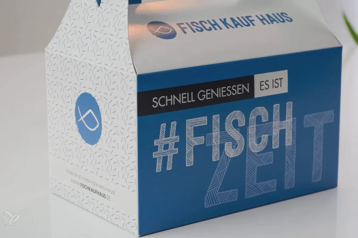 Verpackungsdesign: Gastro- und Geschenkebox mit Unboxing