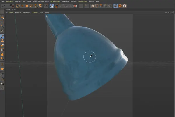 BodyPaint 3D-Tutorial: 2.3 투영 페인팅